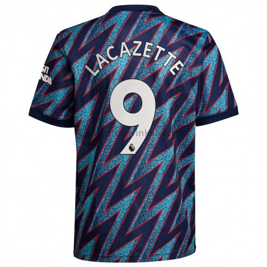 Arsenal Voetbalshirt Alexandre Lacazette 9 Derde Tenue 2021-2022 Korte Mouw