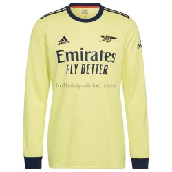Arsenal Voetbalshirt Uit Tenue 2021-2022 Lange Mouw