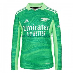 Arsenal Voetbalshirt Doelman Thuis Tenue 2021-2022 Lange Mouw