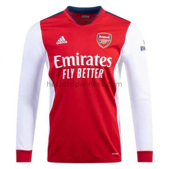 Arsenal Voetbalshirt Thuis Tenue 2021-2022 Lange Mouw