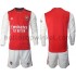Arsenal Voetbalshirt Kleuters/Kids Thuis Tenue 2021-2022 Lange Mouw
