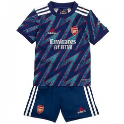 Arsenal Voetbalshirt Kleuters/Kids Derde Tenue 2021-2022 Korte Mouw