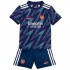 Arsenal Voetbalshirt Kleuters/Kids Derde Tenue 2021-2022 Korte Mouw