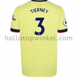 Arsenal Voetbalshirt Kieran Tierney 3 Uit Tenue 2021-2022 Korte Mouw