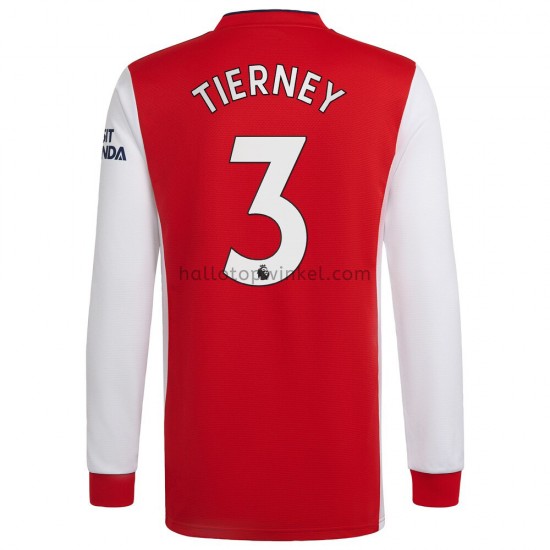 Arsenal Voetbalshirt Kieran Tierney 3 Thuis Tenue 2021-2022 Lange Mouw