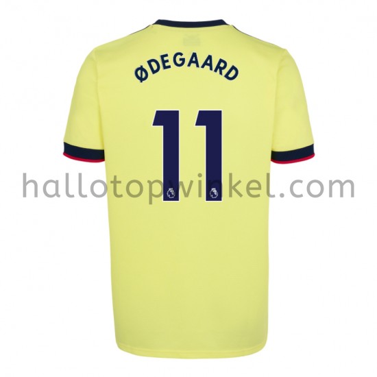 Arsenal Voetbalshirt Martin Odegaard 11 Uit Tenue 2021-2022 Korte Mouw