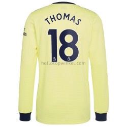 Arsenal Voetbalshirt Thomas Partey 18 Uit Tenue 2021-2022 Lange Mouw
