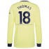 Arsenal Voetbalshirt Thomas Partey 18 Uit Tenue 2021-2022 Lange Mouw