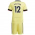 Arsenal Voetbalshirt Willian 12 Kleuters/Kids Uit Tenue 2021-2022 Korte Mouw