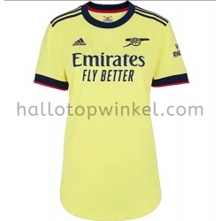 Arsenal Voetbalshirt Dames Uit Tenue 2021-2022 Korte Mouw
