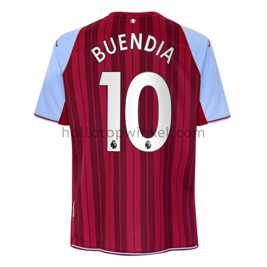 Aston Villa Voetbalshirt Emiliano Buendia 10 Thuis Tenue 2021-2022 Korte Mouw