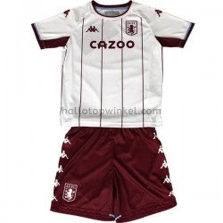 Aston Villa Voetbalshirt Kleuters/Kids Uit Tenue 2021-2022 Korte Mouw