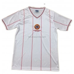 Aston Villa Voetbalshirt Retro Uit Tenue 1982 Korte Mouw