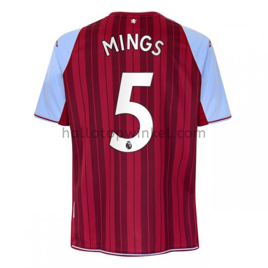 Aston Villa Voetbalshirt Tyrone Mings 5 Thuis Tenue 2021-2022 Korte Mouw