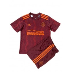 Atlanta United Voetbalshirt Kleuters/Kids Derde Tenue 2021 Korte Mouw
