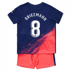 Atlético Madrid Voetbalshirt Antoine Griezmann 8 Kleuters/Kids Uit Tenue 2021-2022 Korte Mouw