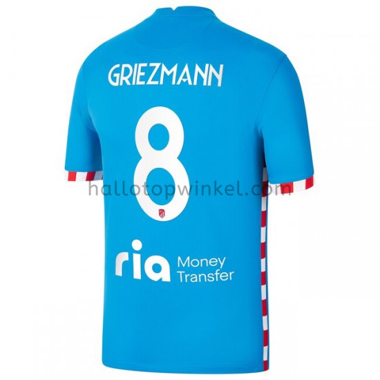Atlético Madrid Voetbalshirt Antoine Griezmann 8 Derde Tenue 2021-2022 Korte Mouw