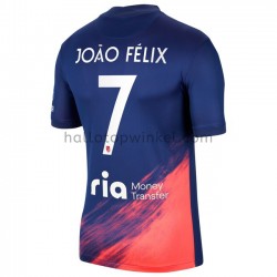 Atlético Madrid Voetbalshirt Joao Felix 7 Uit Tenue 2021-2022 Korte Mouw