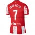 Atlético Madrid Voetbalshirt Joao Felix 7 Thuis Tenue 2021-2022 Korte Mouw