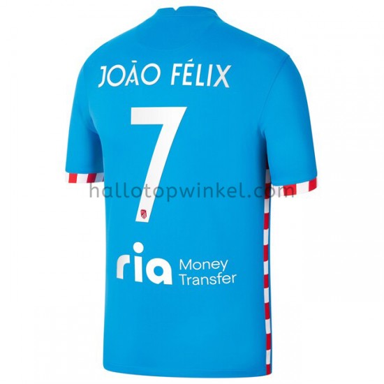 Atlético Madrid Voetbalshirt Joao Felix 7 Derde Tenue 2021-2022 Korte Mouw