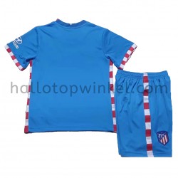 Atlético Madrid Voetbalshirt Kleuters/Kids Derde Tenue 2021-2022 Korte Mouw