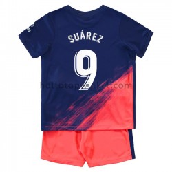 Atlético Madrid Voetbalshirt Luis Suárez 9 Kleuters/Kids Uit Tenue 2021-2022 Korte Mouw