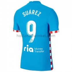 Atlético Madrid Voetbalshirt Luis Suárez 9 Derde Tenue 2021-2022 Korte Mouw