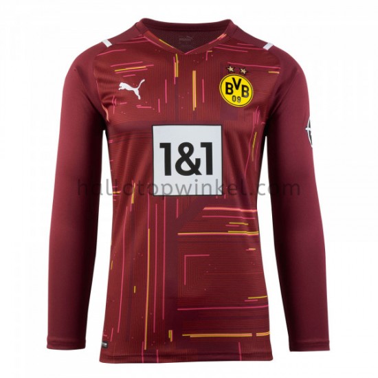 Borussia Dortmund Voetbalshirt Doelman M001 2021-2022 Lange Mouw