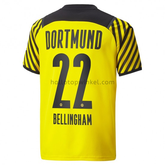 Borussia Dortmund Voetbalshirt Jude Bellingham 22 Thuis Tenue 2021-2022 Korte Mouw