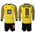 Borussia Dortmund Voetbalshirt Reus 11 Kleuters/Kids Thuis Tenue 2021-2022 Lange Mouw