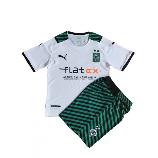Borussia Mönchengladbach Voetbalshirt Kleuters/Kids Thuis Tenue 2021-2022 Korte Mouw