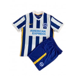 Brighton & Hove Albion Voetbalshirt Kleuters/Kids Thuis Tenue 2021-2022 Korte Mouw