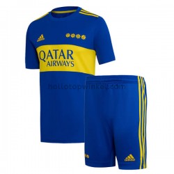 Boca Juniors Voetbalshirt Kleuters/Kids Thuis Tenue 2021-2022 Korte Mouw