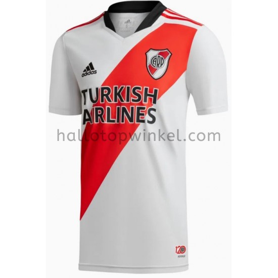 CA River Plate Voetbalshirt Thuis Tenue 2021-2022 Korte Mouw