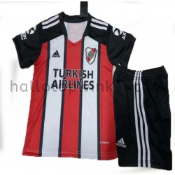 CA River Plate Voetbalshirt Kleuters/Kids Derde Tenue 2021-2022 Korte Mouw