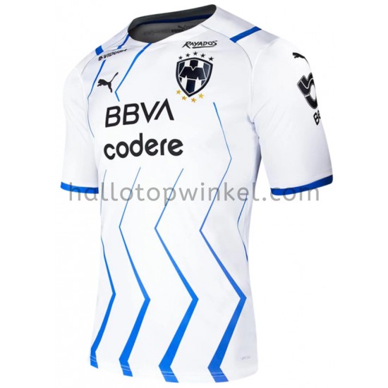 CF Monterrey Voetbalshirt Uit Tenue 2021-2022 Korte Mouw