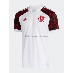 CR Flamengo Voetbalshirt Uit Tenue 2021-2022 Korte Mouw
