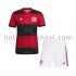 CR Flamengo Voetbalshirt Kleuters/Kids Thuis Tenue 2021-2022 Korte Mouw