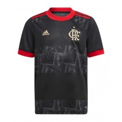 CR Flamengo Voetbalshirt Derde Tenue 2021-2022 Korte Mouw