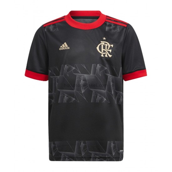CR Flamengo Voetbalshirt Derde Tenue 2021-2022 Korte Mouw