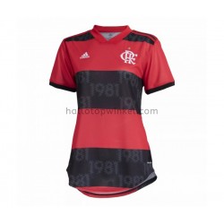 CR Flamengo Voetbalshirt Dames Thuis Tenue 2021-2022 Korte Mouw