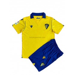 Cádiz CF Voetbalshirt Kleuters/Kids Thuis Tenue 2021-2022 Korte Mouw