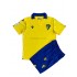 Cádiz CF Voetbalshirt Kleuters/Kids Thuis Tenue 2021-2022 Korte Mouw