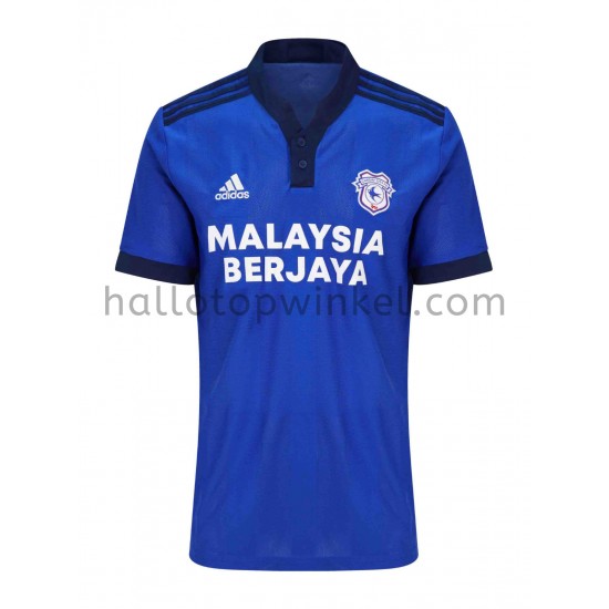 Cardiff City Voetbalshirt Thuis Tenue 2021-2022 Korte Mouw