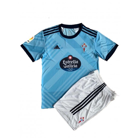 Celta de Vigo Voetbalshirt Kleuters/Kids Thuis Tenue 2021-2022 Korte Mouw