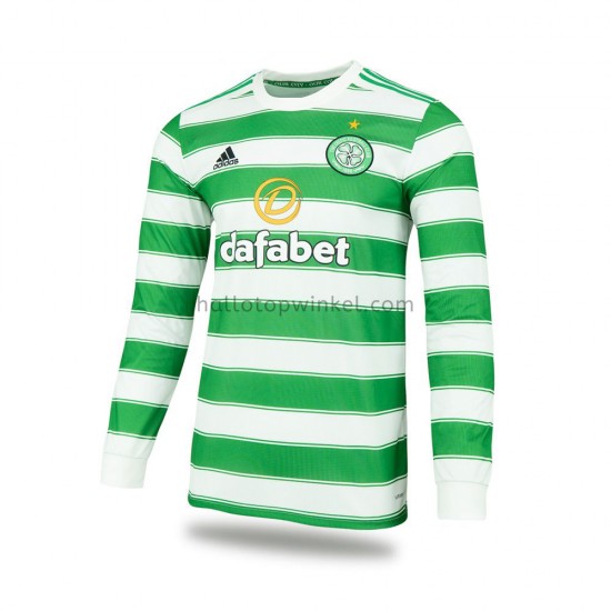Celtic Voetbalshirt Thuis Tenue 2021-2022 Lange Mouw