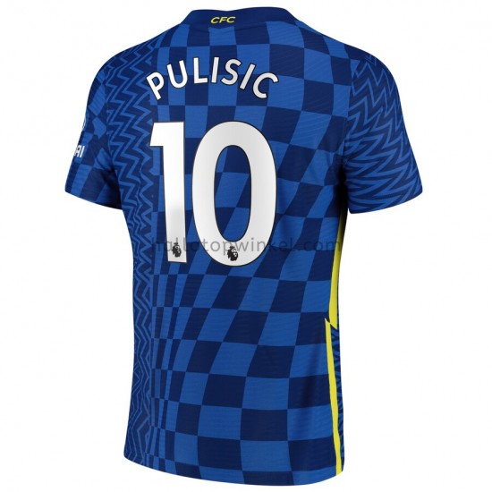 Chelsea Voetbalshirt Christian Pulisic 10 Thuis Tenue 2021-2022 Korte Mouw