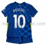 Chelsea Voetbalshirt Christian Pulisic 10 Kleuters/Kids Thuis Tenue 2021-2022 Korte Mouw
