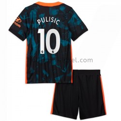Chelsea Voetbalshirt Christian Pulisic 10 Kleuters/Kids Derde Tenue 2021-2022 Korte Mouw
