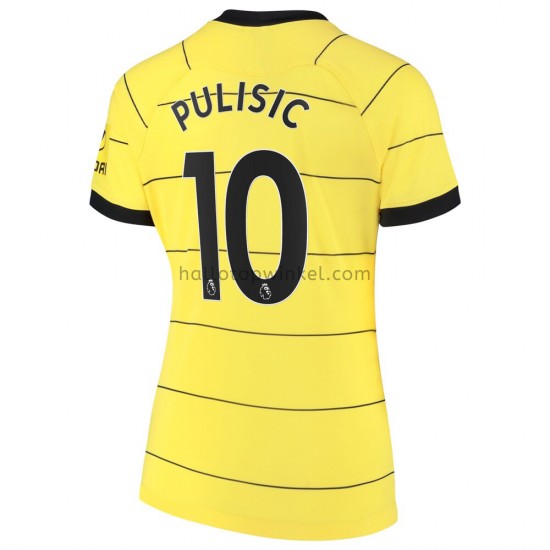 Chelsea Voetbalshirt Christian Pulisic 10 Dames Uit Tenue 2021-2022 Korte Mouw